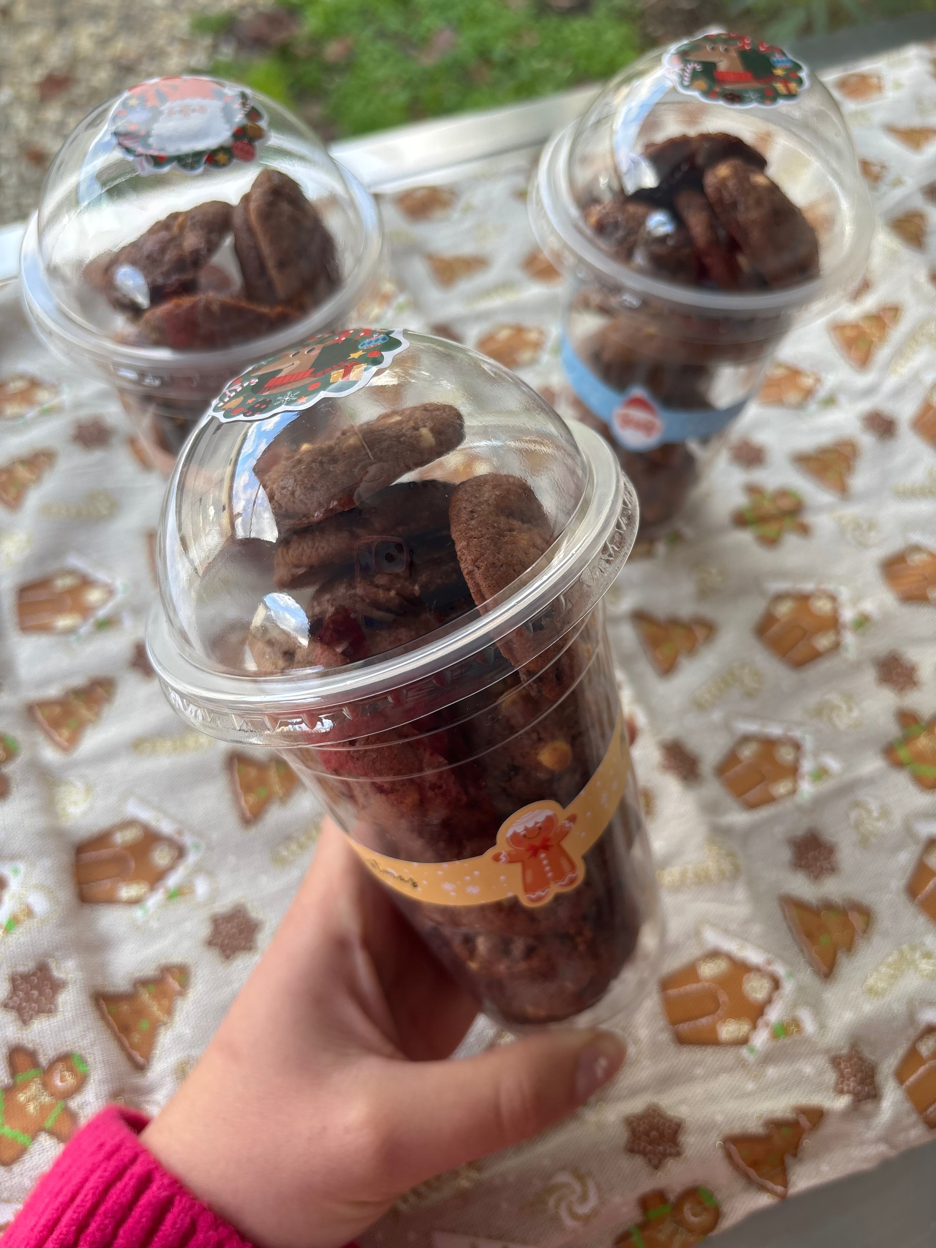 Mini-cookies bébés marmottes