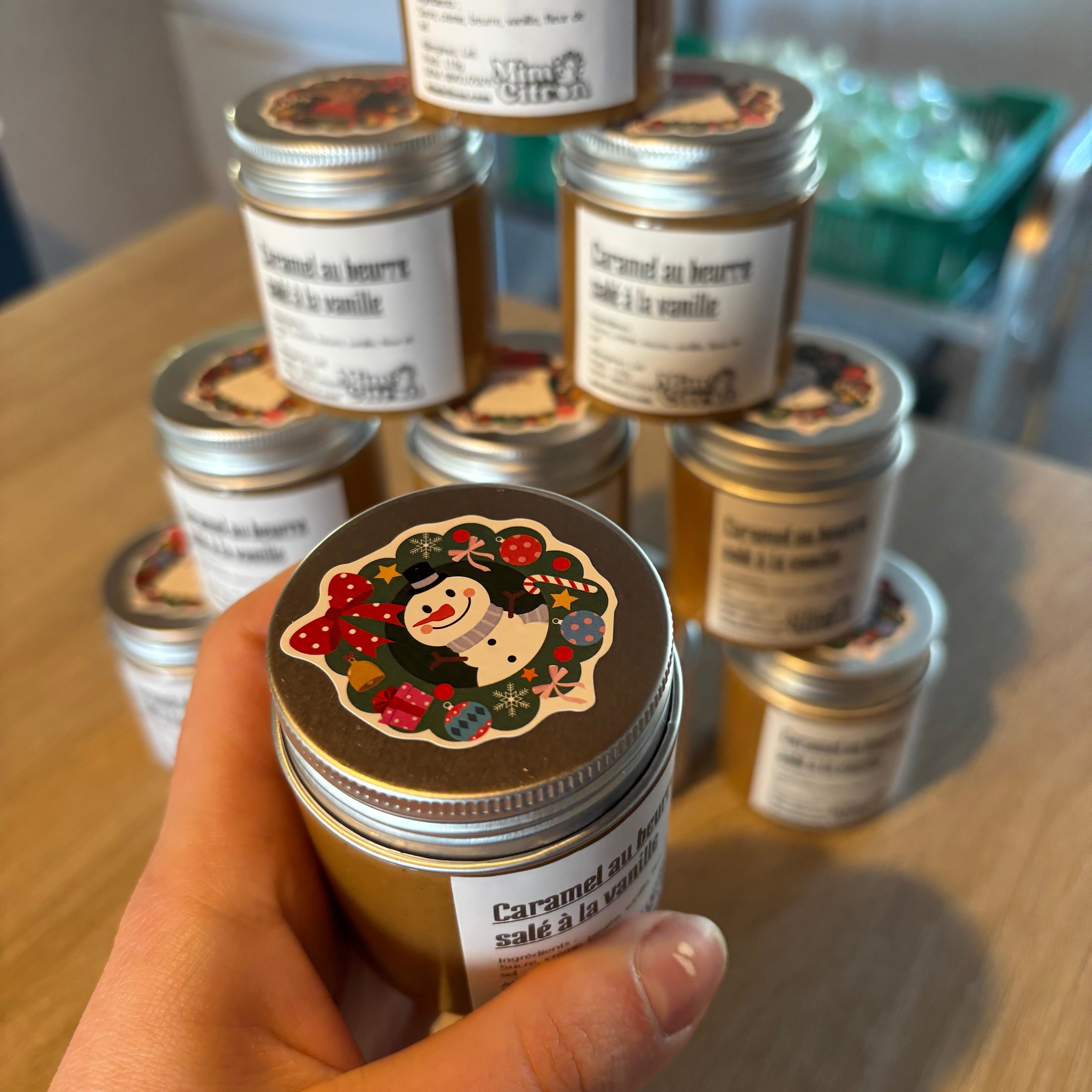 Caramel au beurre salé à la vanille